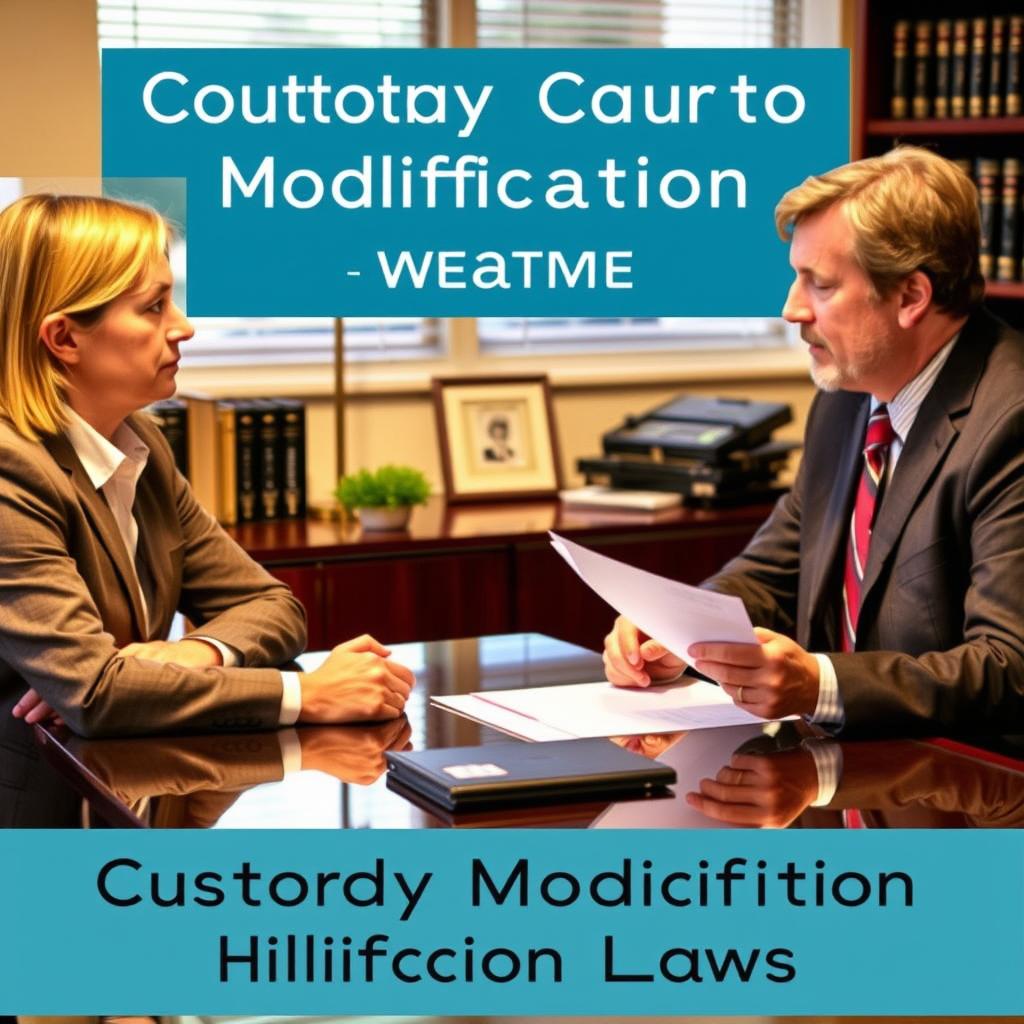 Custody Modification Lawyer Fairfax County, VA